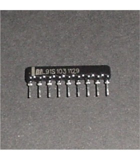 RN 9 Pin 10k Ohm, bussed