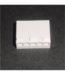 CONNECTOR HOUSING 5POS .156 with RAMP 	