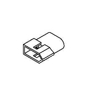 Connector, 5 pos Plug .062