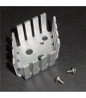 Q*Bert sound amp heatsink