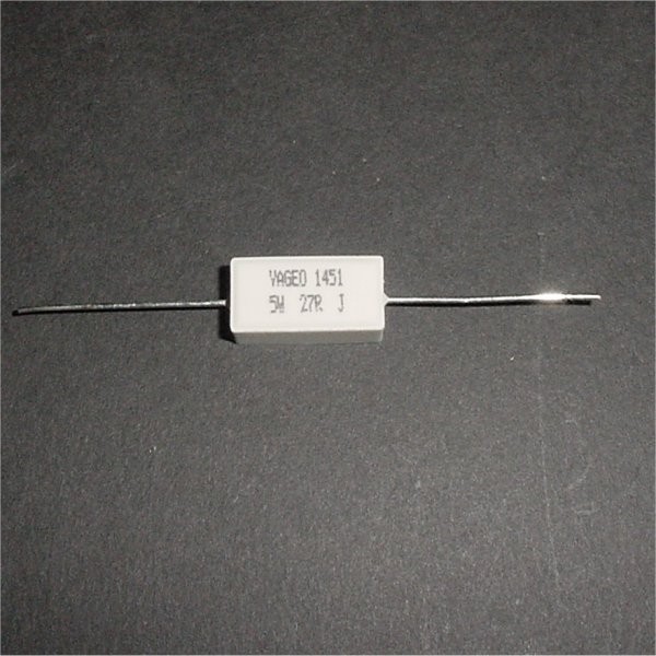 27Ω 5 Watt Resistor