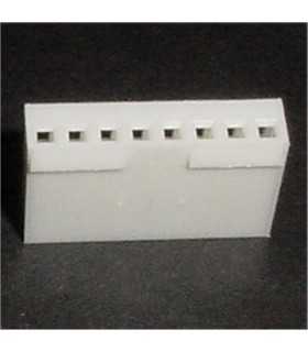CONNECTOR HOUSING 8POS .100 W/RAMP