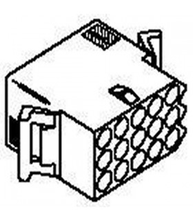 CONNECTOR PLUG 15pos .093